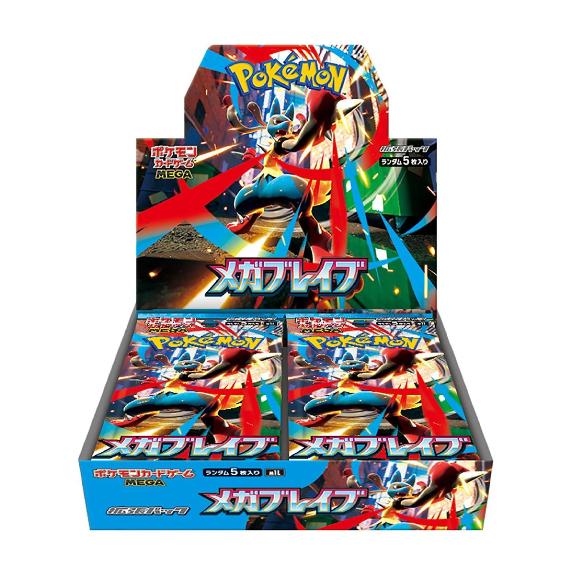 Display 30 boosters Pokémon Mega Brave (m1L) 🇯🇵
